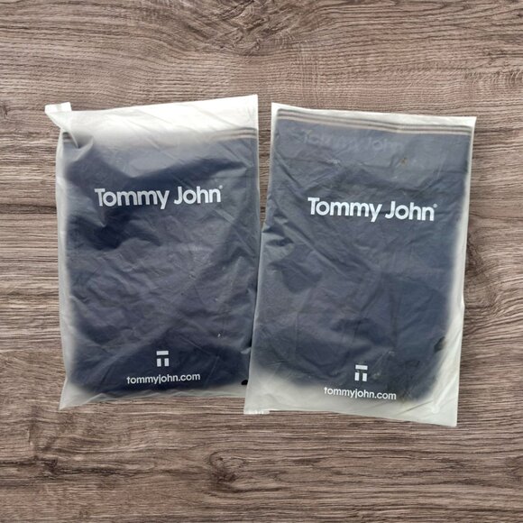Tommy John Other - NEW 2-Pair TOMMY JOHN Ultra Soft Flex Modal 6" Mid-Length Boxer Brief Blue L